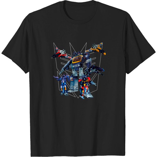 Masterpiece Soundwave And Cassettes - Transformers Soundwave - T-Shirt-image