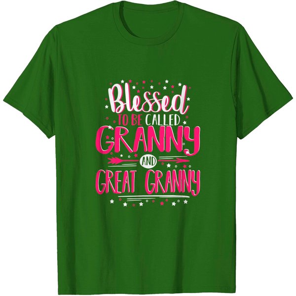 Blessed Granny And Great Granny T-Shirt-image