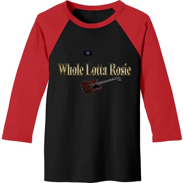 Whole Lotta Rosie Baseball Tees-image