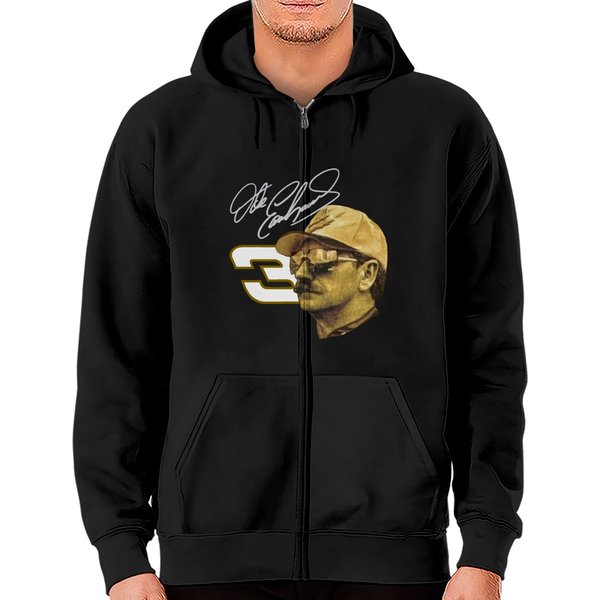 Solid Gold - Dale Earnhardt - Zip Hoodies-image