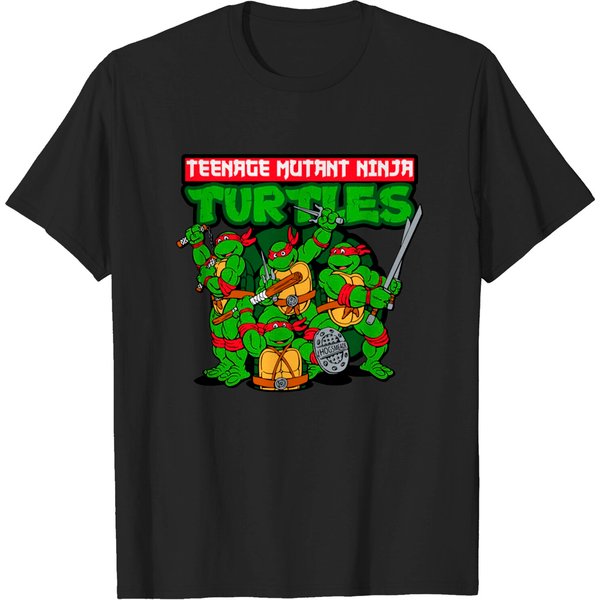 All Red Tmnt - Tmnt Ninja Turtles - T-Shirt-image