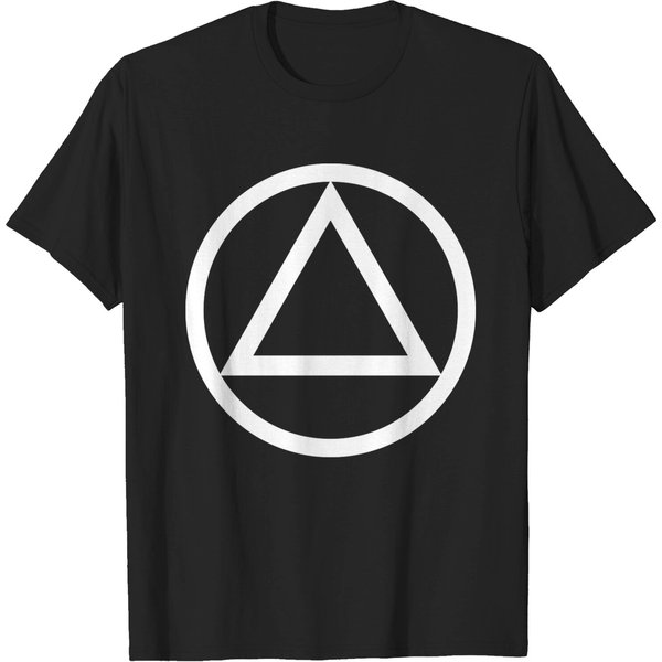 The Circle And Triangle Of Recovery T Shirt-image