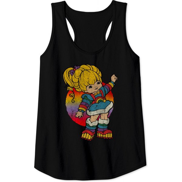 Rainbow Brite Distressed - Rainbow Brite - Tank Tops-image