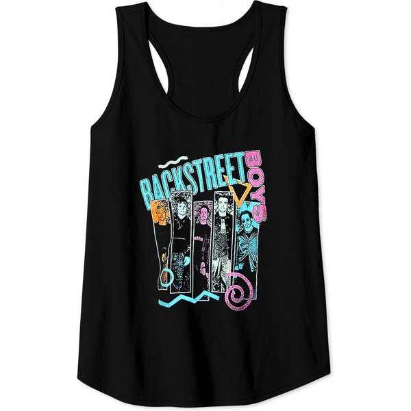 Backstreet Boy Band, Bsb Rock Tank Tops, Vintage Pop Tank Tops-image