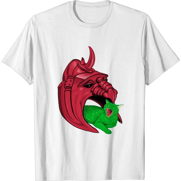Cringer Became The Mighty Battle Cat...Oh Wait. - He Man Masters Of The Universe - T-Shirt-image