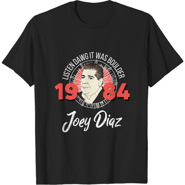 Joey Diaz Boulder 1984 - Joey Diaz - T-Shirt-image
