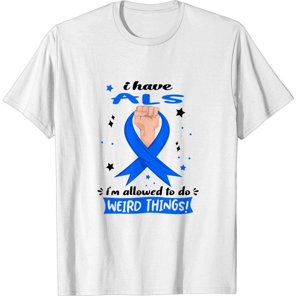 I Have Als I'm Allowed To Do Weird Things Classic T-Shirt-image