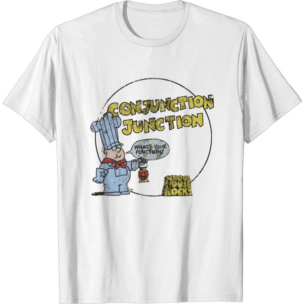 Schoolhouse Rock Conjunction Junction T-Shirt-image