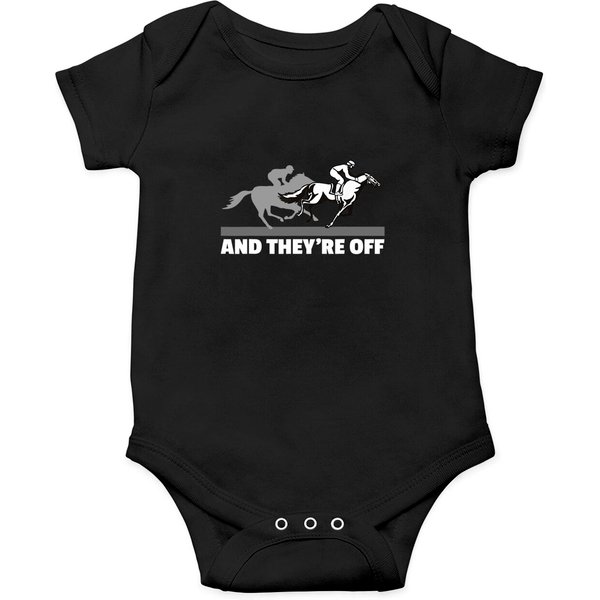 Horse Racing Onesie - And They're Off Horse Racing Onesie-image