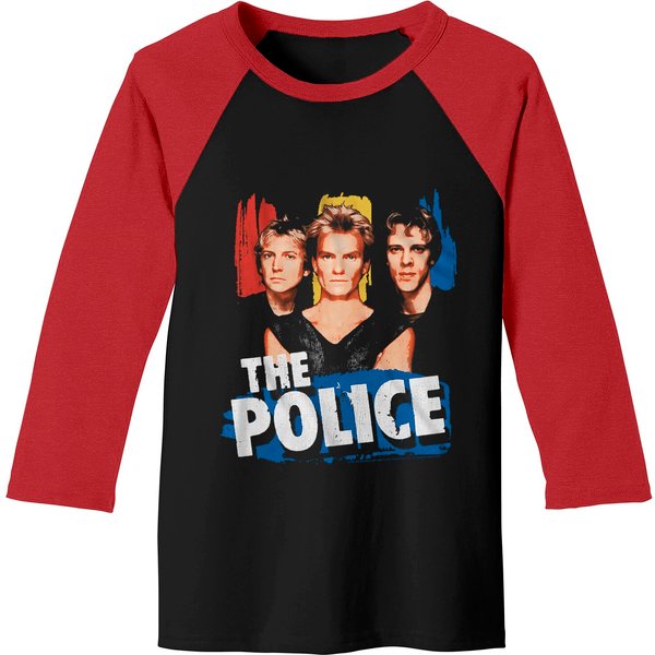The Police Group Rock Essential Baseball Tees