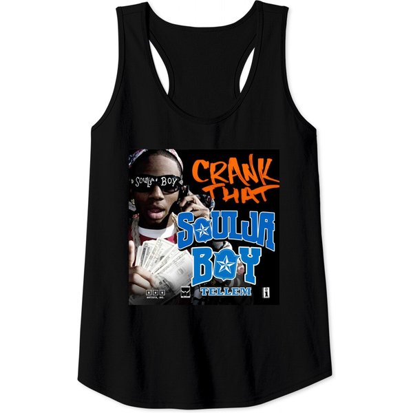 Soulja Boy Tellem Cover Active Tank Tops-image