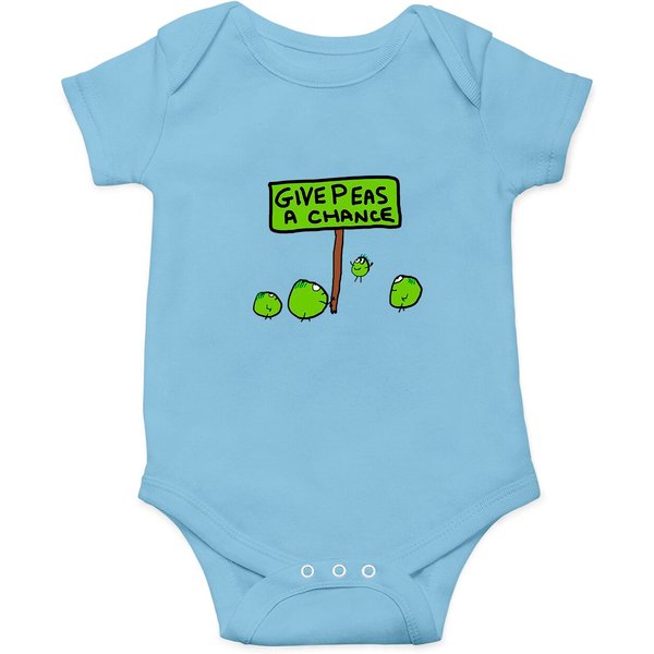 Give Peas A Chance Onesie-image