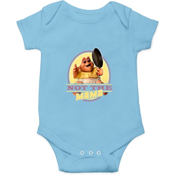 Dinosaurs Not The Mama (Dns0020-501Blk) Men_S Classic Onesie-image