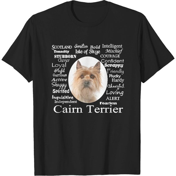 Cairn Terrier Cairn Terrier Traits T-Shirts-image