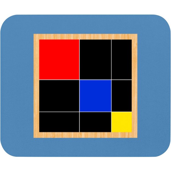 Montessori Material - Trinomial Cube Mouse Pads Mouse Pads