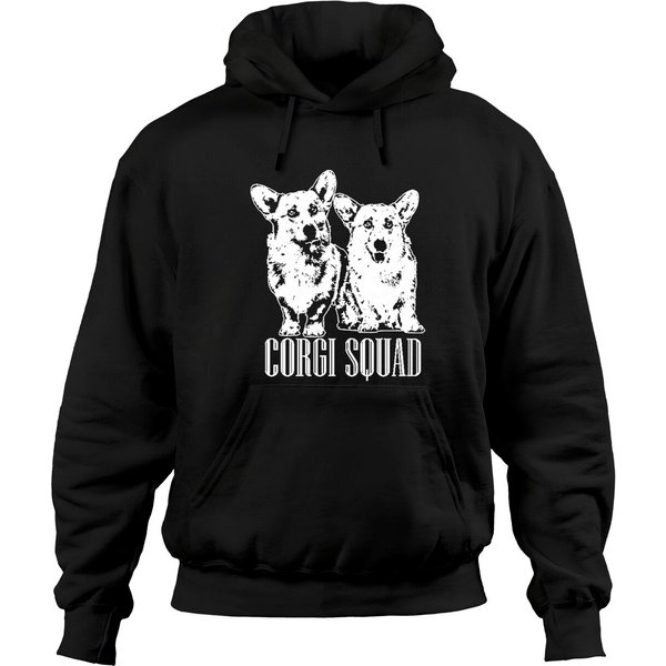Corgi Squad Hoodies - Welsh Corgi Design-image