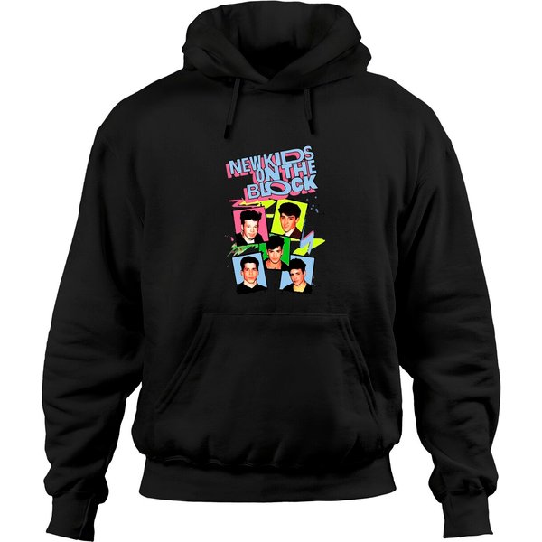 Vintage New Kids Tour 1989 Hoodies, Sweatshirt, Long Sleeve, Hoodie, 1989 New Kid On The Block-image