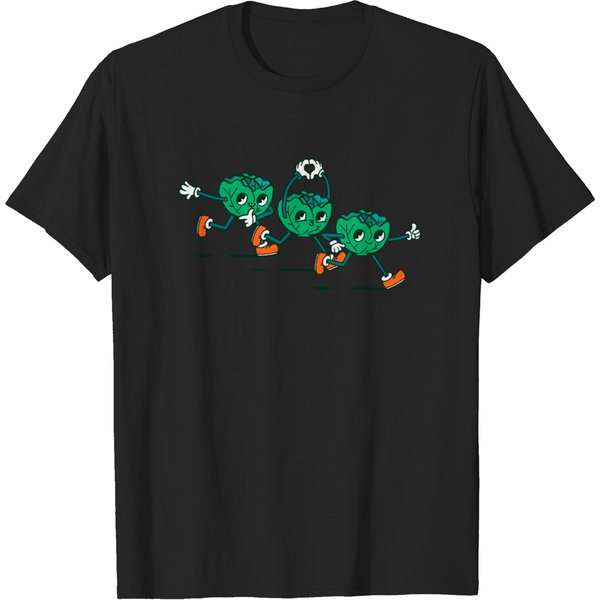 Lettuce Trio Cartoons - Lettuce - T-Shirt-image