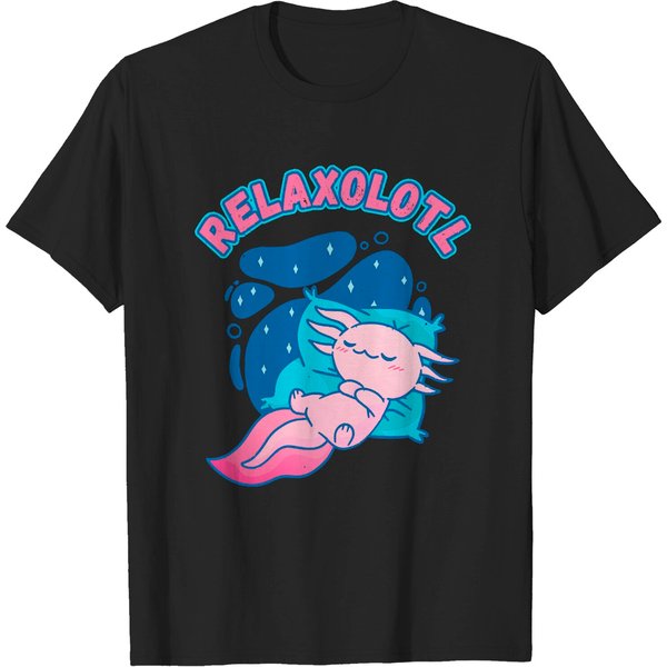 Axolotl Relaxolotl Axolotl T-Shirts-image