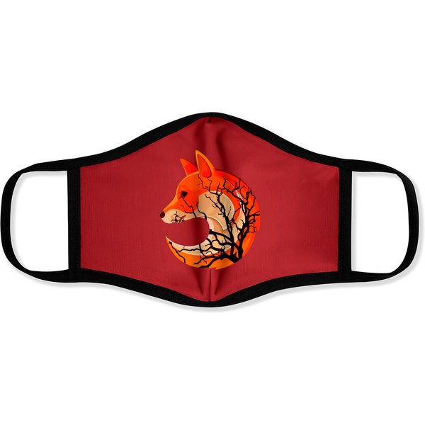 Fox Face Mask Face Masks-image