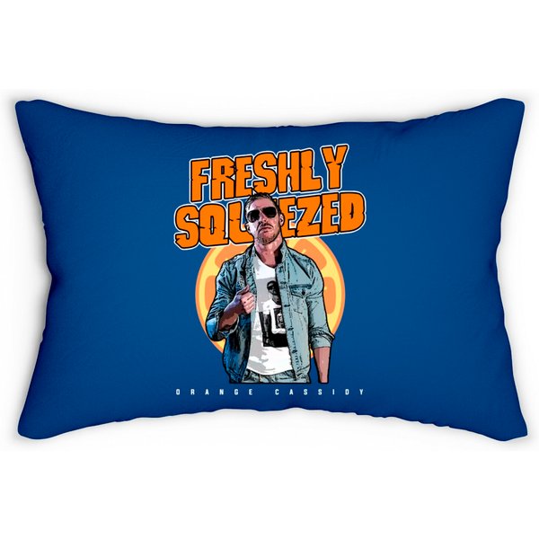 Pulpy Fresh Oc - Orange Cassidy - Lumbar Pillows-image