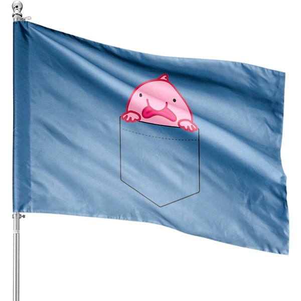 Blobfish Meme House Flags Blobfish In Your Pocket-image