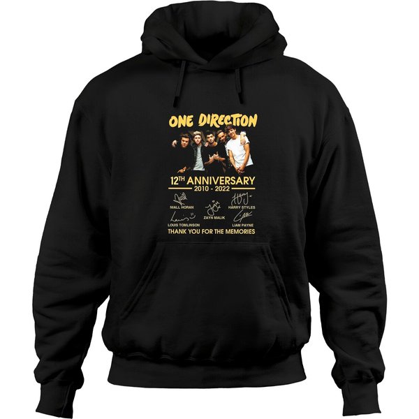 One Direction 12Th Anniversary 2010-2022 Signatures Hoodies-image