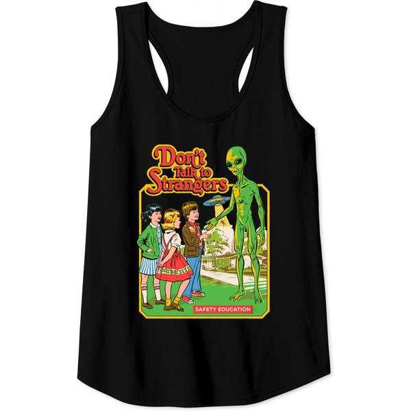 Don'T Talk To Strangers - Alien - Tank Tops-image