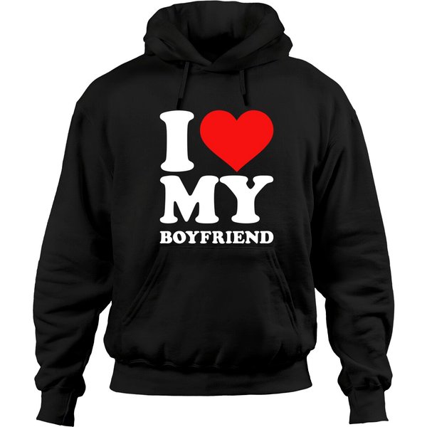 I Love My Boyfriend Hoodies-image