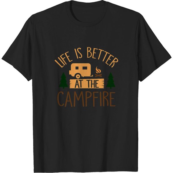 Camp Camping Campfire T-Shirt-image