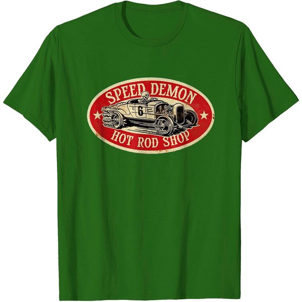 Vintage Cool Hot Rod T Shirt-image