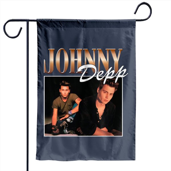 Johnny Depp Garden Flags,johnny Depp Signature Garden Flags