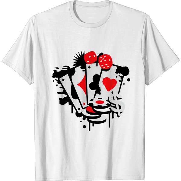 Card Game Hearts, Spades, Diamonds, Clubs With T-Shirt-image