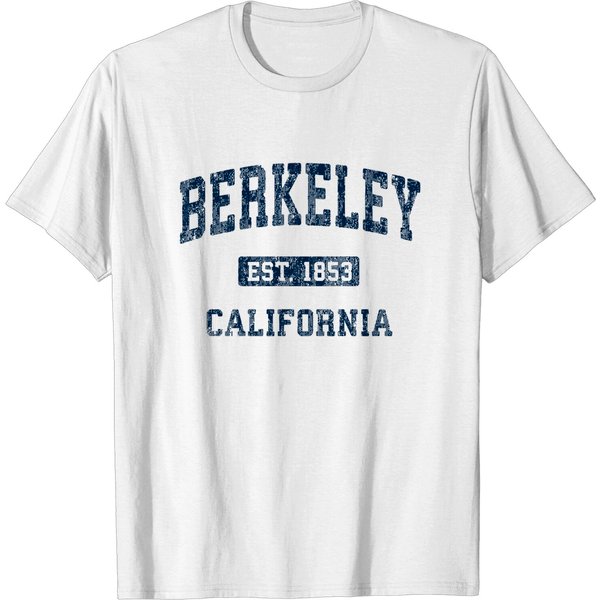 Berkeley California Ca Vintage Athletic Sports Design T Shirt-image