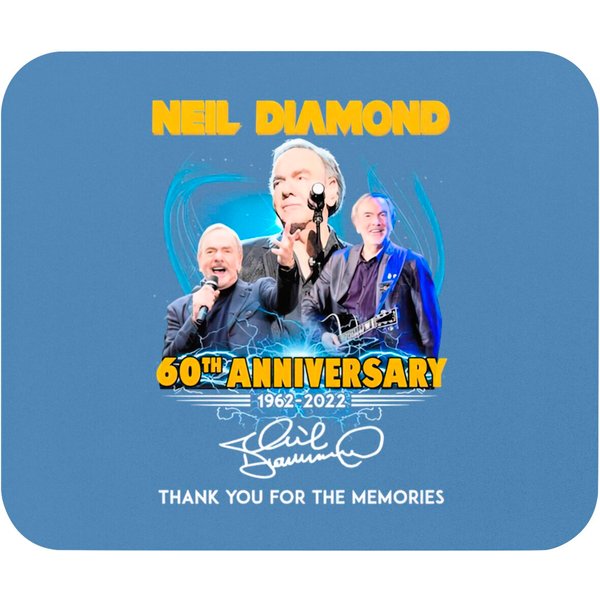 Neil Diamond 60Th Anniversary Mouse Pad-image