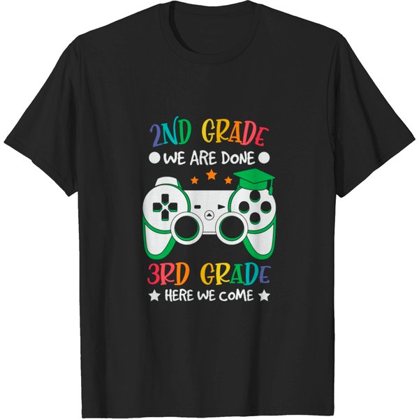 2Nd Grade Done 3Rd Grade T-Shirt-image