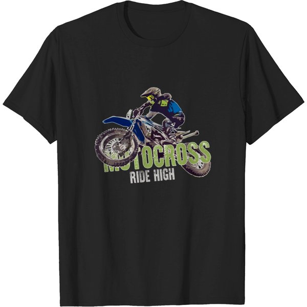 Motocross Dirt Bike T-Shirt-image
