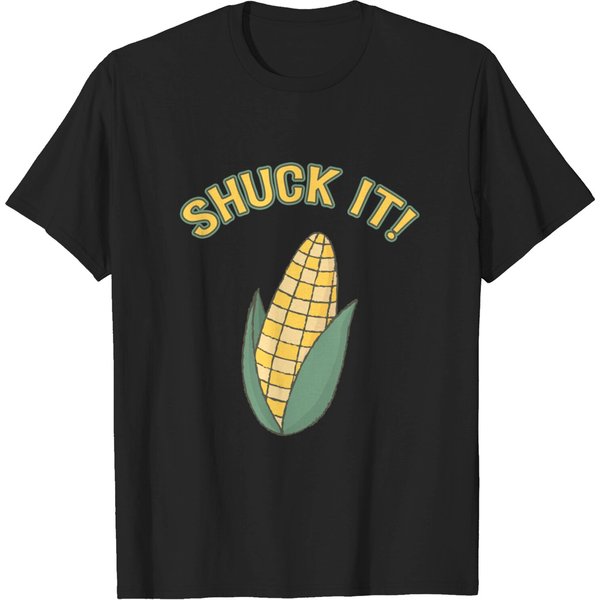 Shuck It Corn Funny Corny Pun Farm Harvest - Shuck It Corn - T-Shirt-image