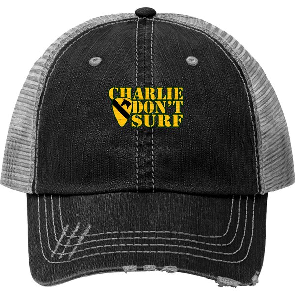 Charlie Don'T Surf - Charlie Dont Surf - Print Trucker Hats-image