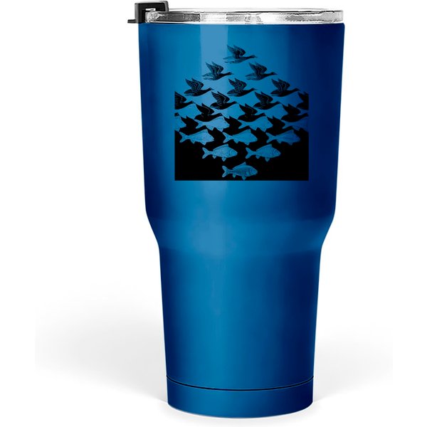 Mc Escher Sky And Water I 1938 Tumblers 30 Oz-image