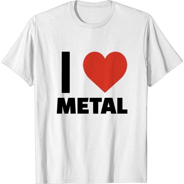 I Love Heavy Metal T-Shirt-image