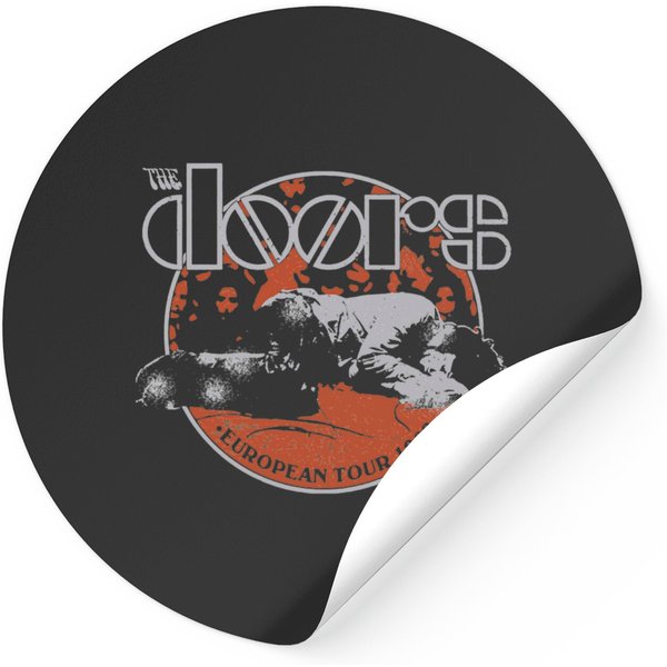 The Doors Band The Doors Tour 1968 Stickers-image