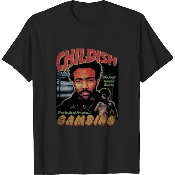 Childish Gambino Vintage Look Unisex T-Shirt-image
