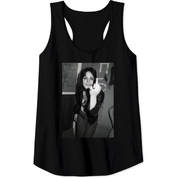 Joan Jett Tank Tops Rock And Roll Shirt-image