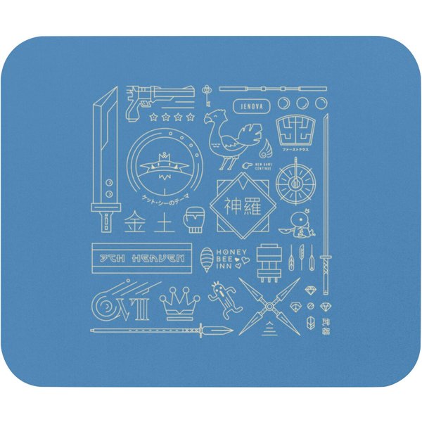 Final Fantasy Vii Tribute - Final Fantasy Vii - Mouse Pads-image