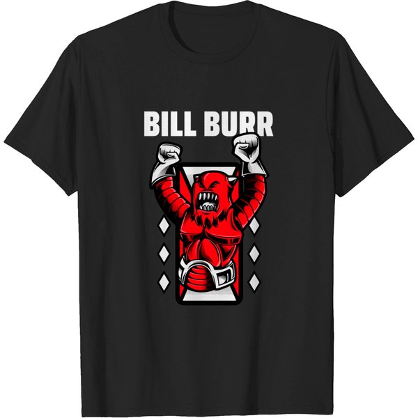 Bill Burr Angry Red Ginger Monster - Bill Burr - T-Shirt-image