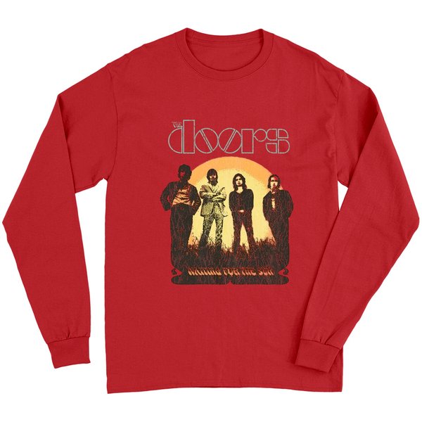 The Doors 1968 Tour Waiting For The Sun Rock Tee Long Sleeves-image