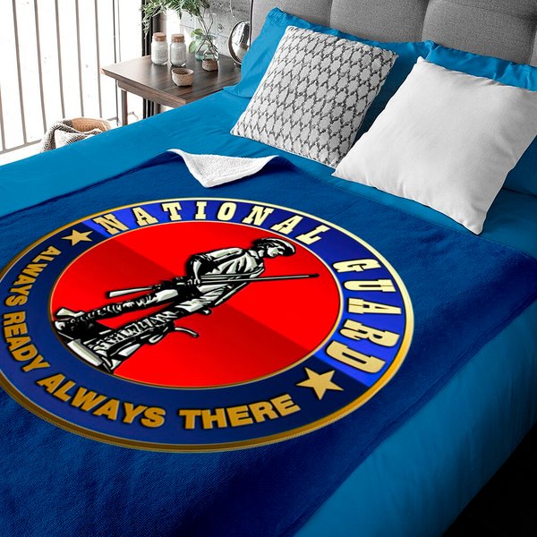 Us National Guard (usng) Emblem Baby Blankets