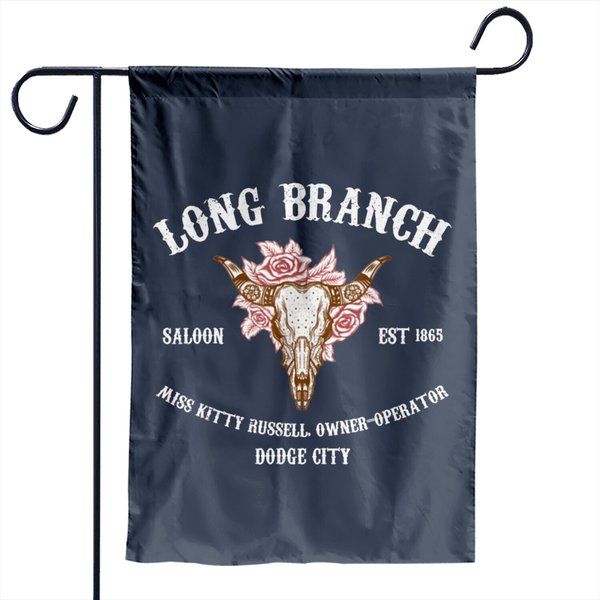 Gunsmoke | Long Branch Saloon Garden Flags-image