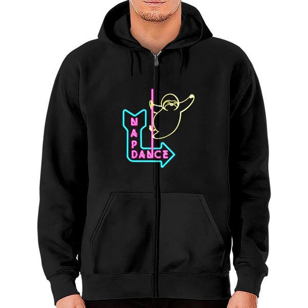 Nap Dance Zip Hoodies-image
